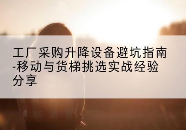隆德移动式升降机怎么选-工厂采购升降设备避坑指南-移动与货梯挑选实战经验分享